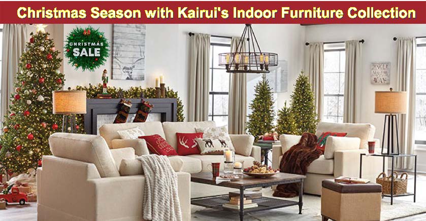 Unwrap Comfort and Style This Christmas Season with Kairui's Indoor Furniture Collection