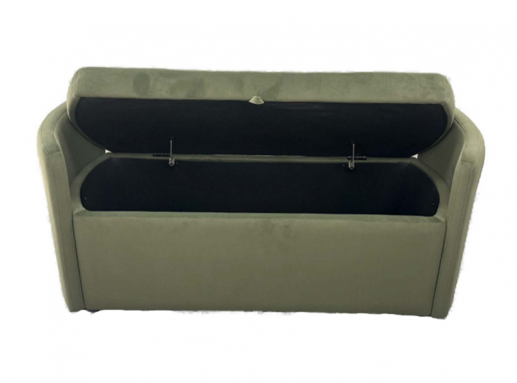 Liam Luxe Storage Ottoman